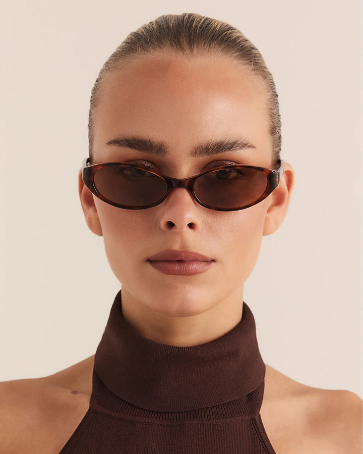Banbe The Selena Sunglasses - Tort Chocolate