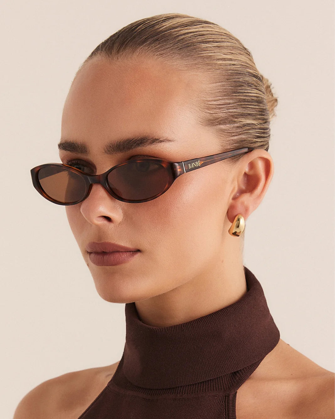 Banbe The Selena Sunglasses - Tort Chocolate