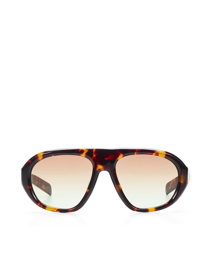 Banbe The Sherry Sunglasses - Havana Tort Amber Fade