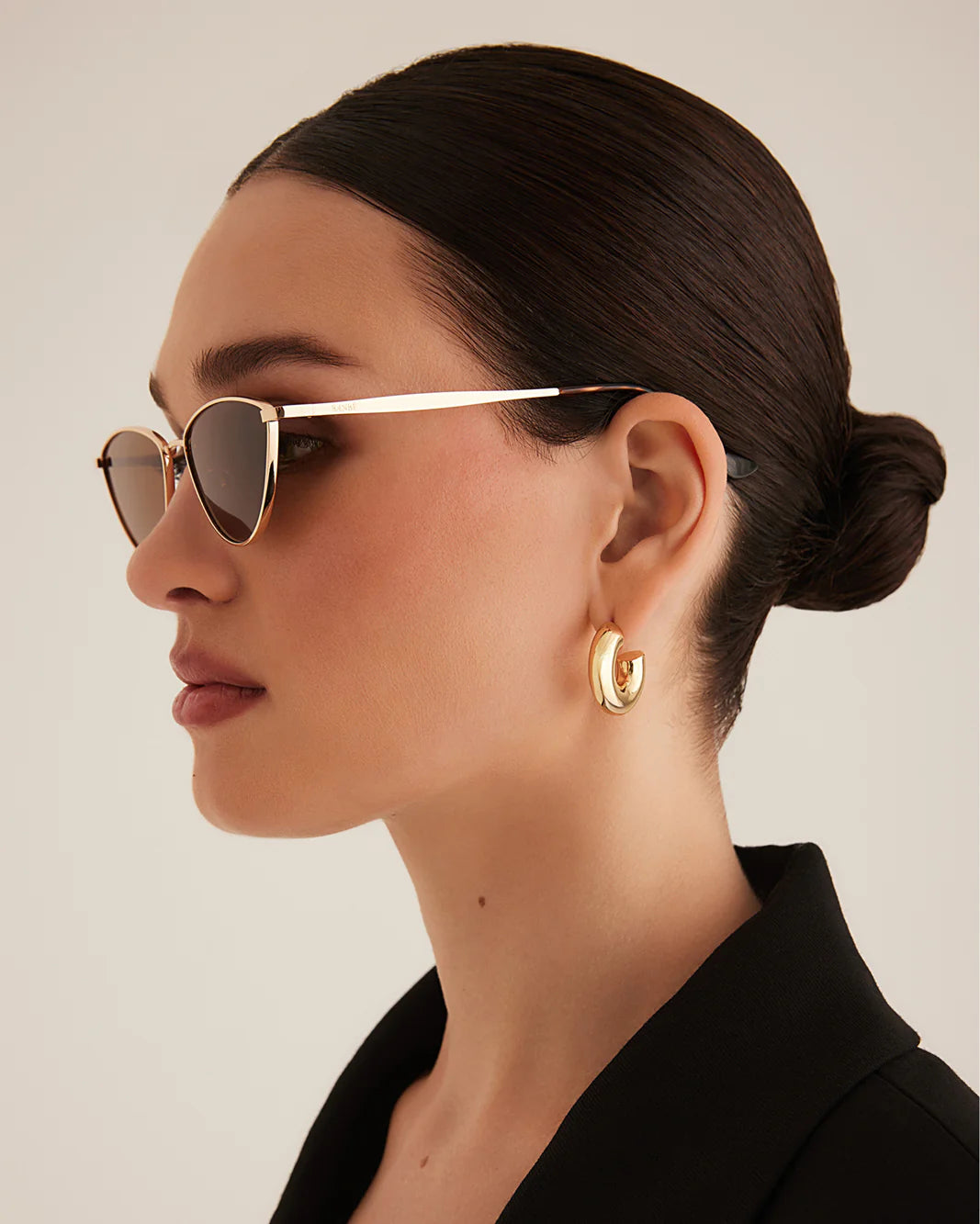 Banbé The Sydney Sunglasses - Gold/Brown