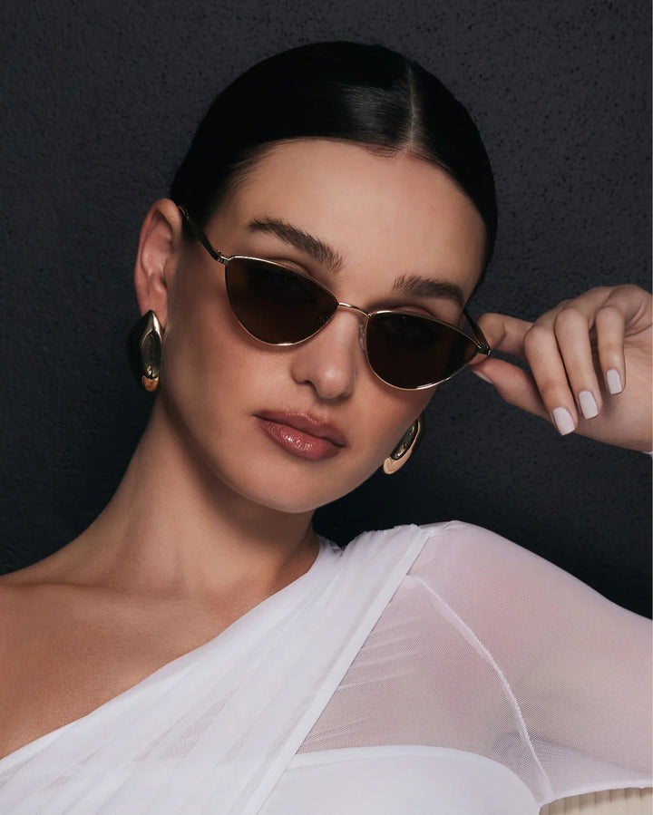 Banbé The Sydney Sunglasses - Gold/Brown