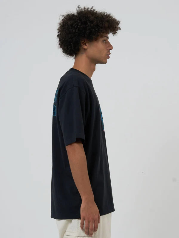 Thrills Paradox Reality Oversize Fit Tee-Black