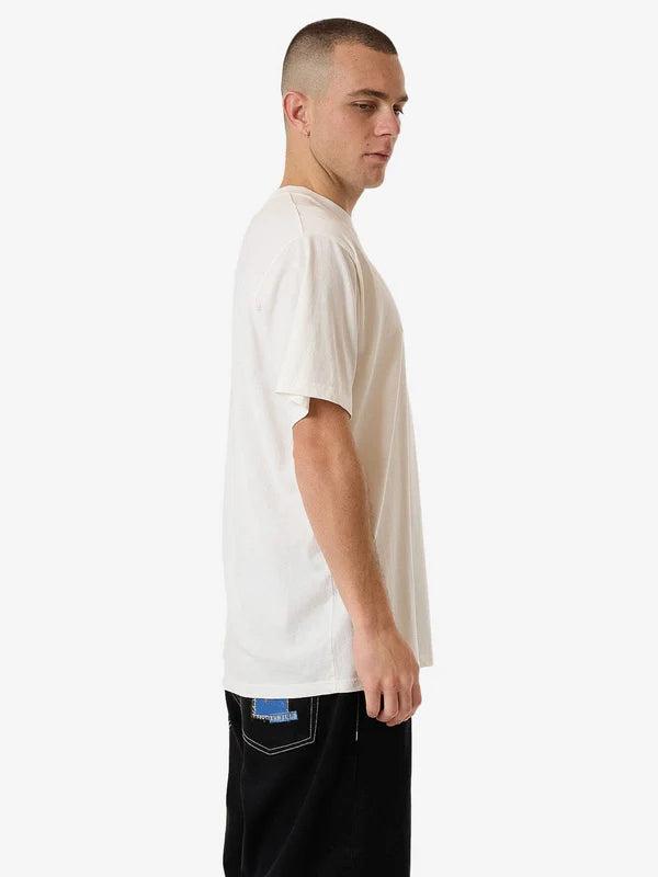 Thrills Higher Road Merch Fit Tee - Heritage White