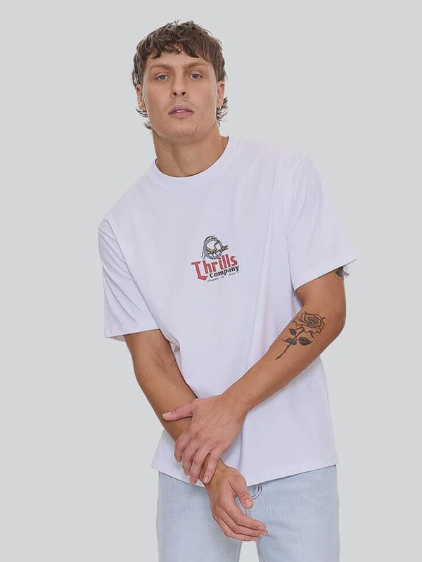 Thrills Banquet Merch Fit Tee - White