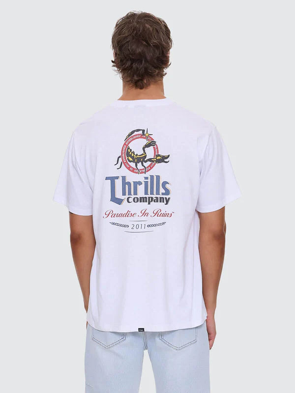 Thrills Banquet Merch Fit Tee - White