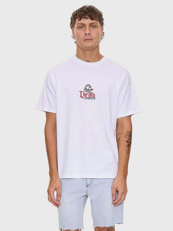 Thrills Banquet Merch Fit Tee - White