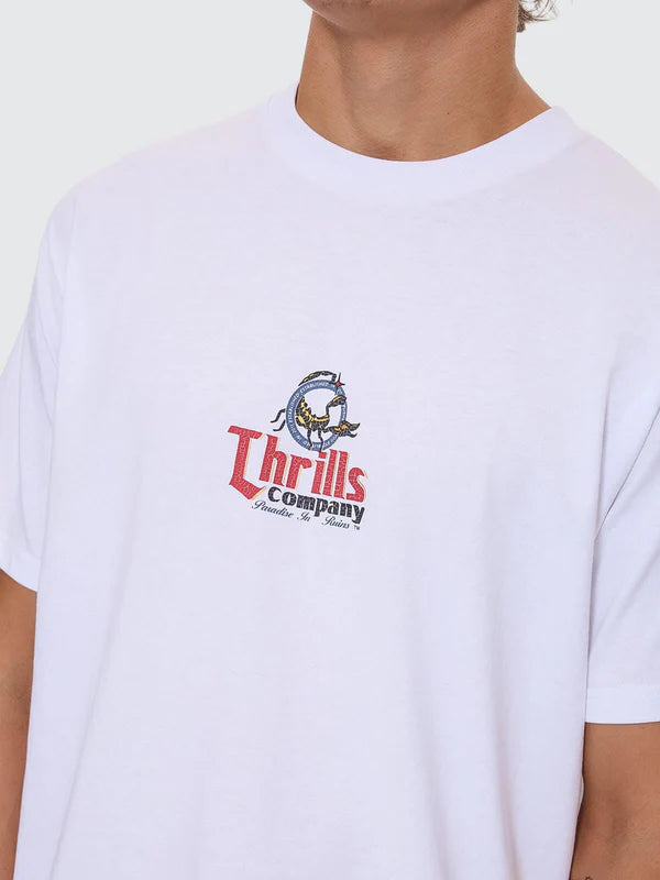 Thrills Banquet Merch Fit Tee - White