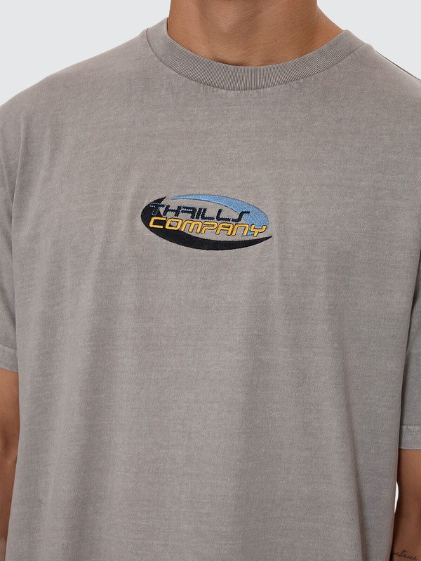 Thrills Track Record Merch Fit Tee - Fog
