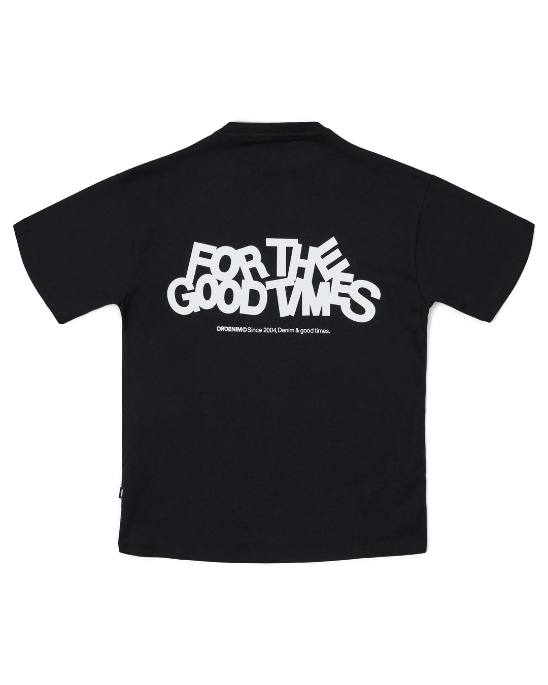 Dr Denim Trooper Tee - Black The Good Times