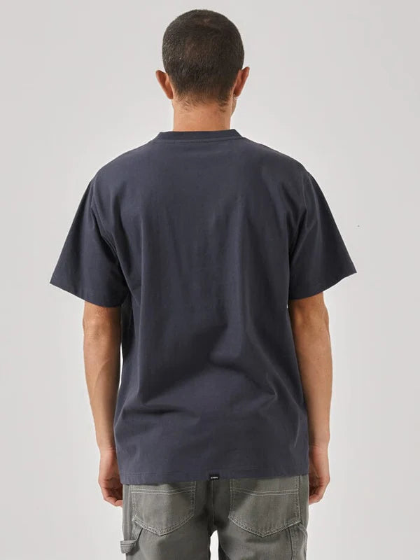 Thrills Step Up Merch Fit Tee- Total Eclipse