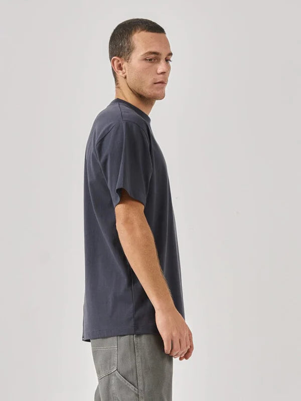 Thrills Step Up Merch Fit Tee- Total Eclipse