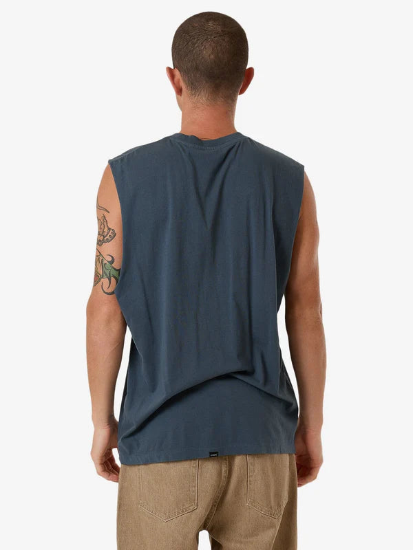 Thrills Minimal Thrills Merch Fit Muscle Tee - Dark Slate