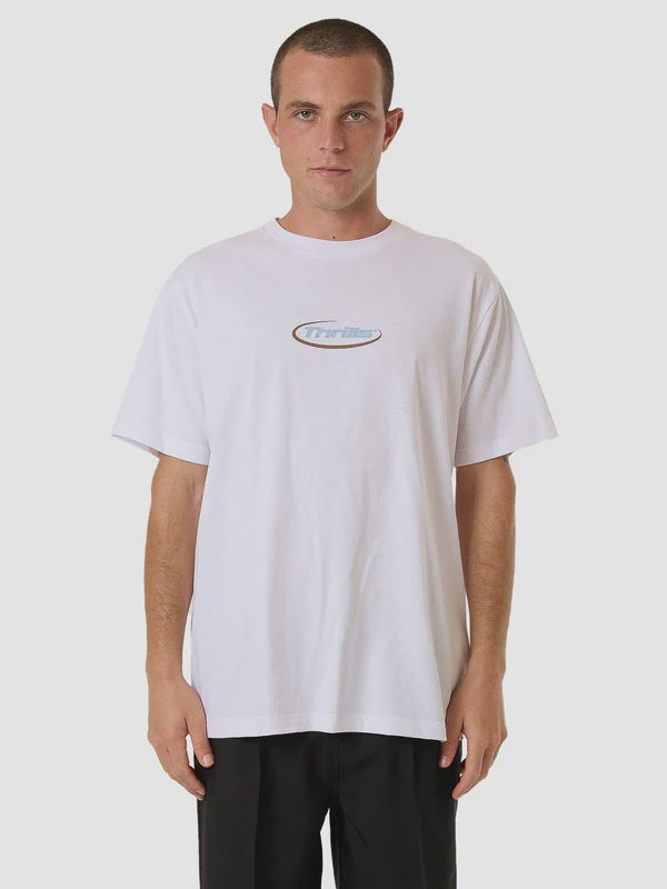 Thrills Pharm Merch Fit Tee - White