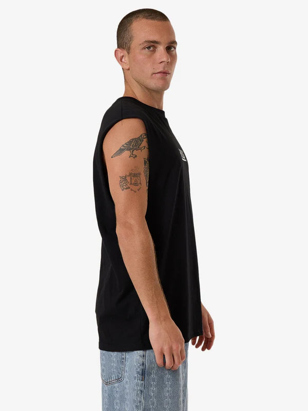 Thrills Logic Merch Fit Muscle Tee - Black