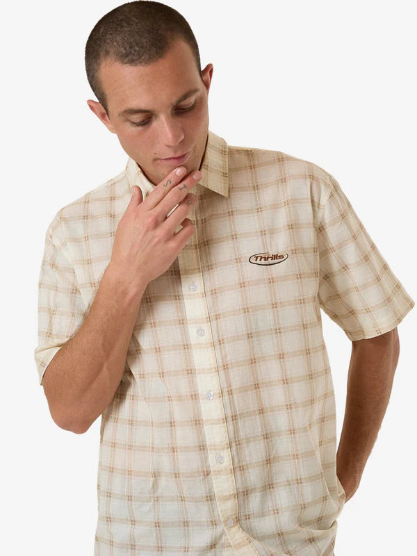 Thrills Pharm Short Sleeve Shirt - Desert