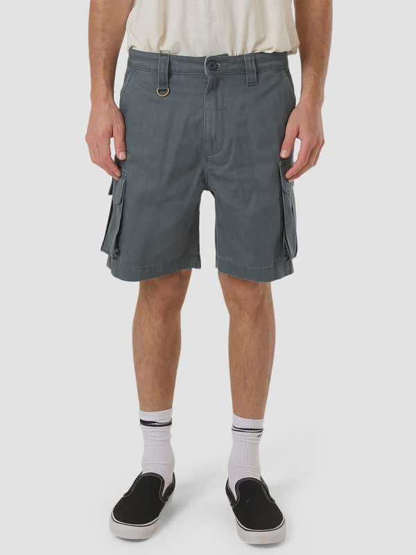 Thrills Slacker Union Cargo Short - Dark Slate