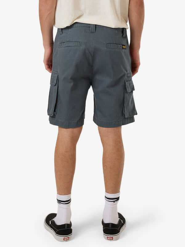 Thrills Slacker Union Cargo Short - Dark Slate