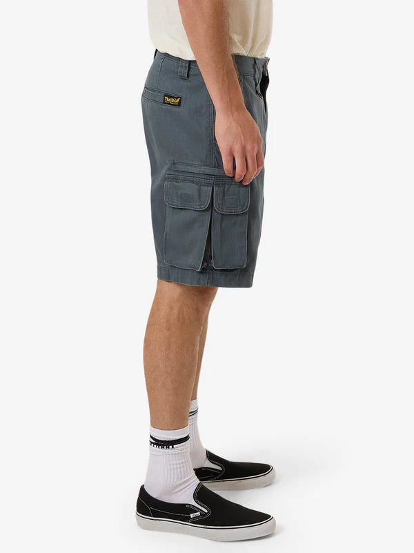 Thrills Slacker Union Cargo Short - Dark Slate