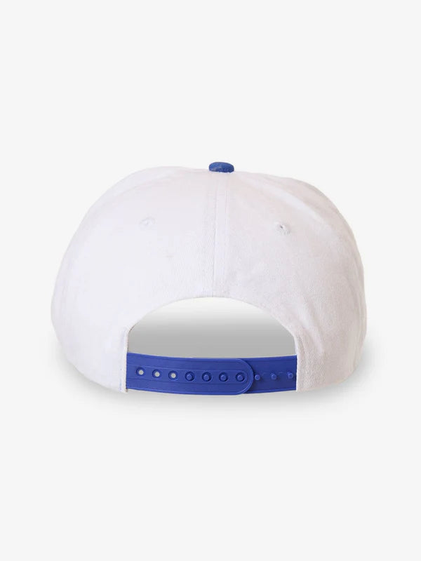 Thrills Roosevelt Contrast 6 Panel Cap - White