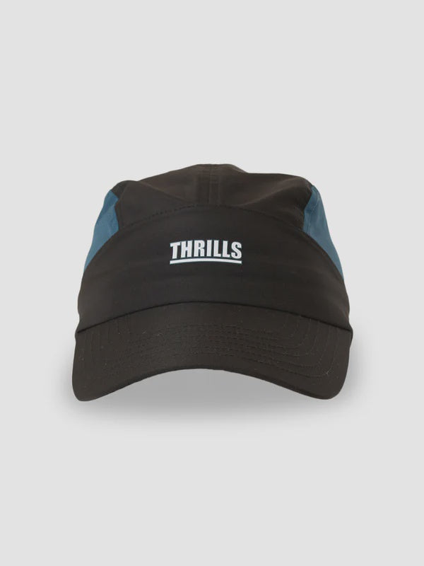 Thrills Logic Technical Cap - Black/Atlantic Deep