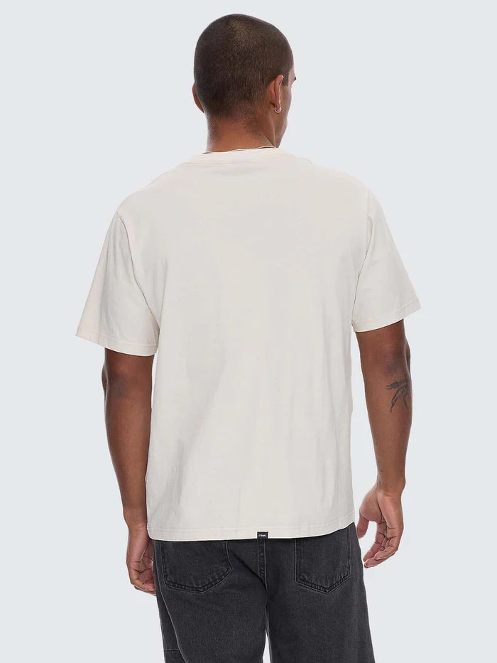 Thrills A Haven For The Restless Merch Fit Tee-Heritage White