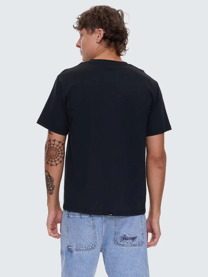Thrills A Haven For The Restless Merch Fit Tee-Washed Black