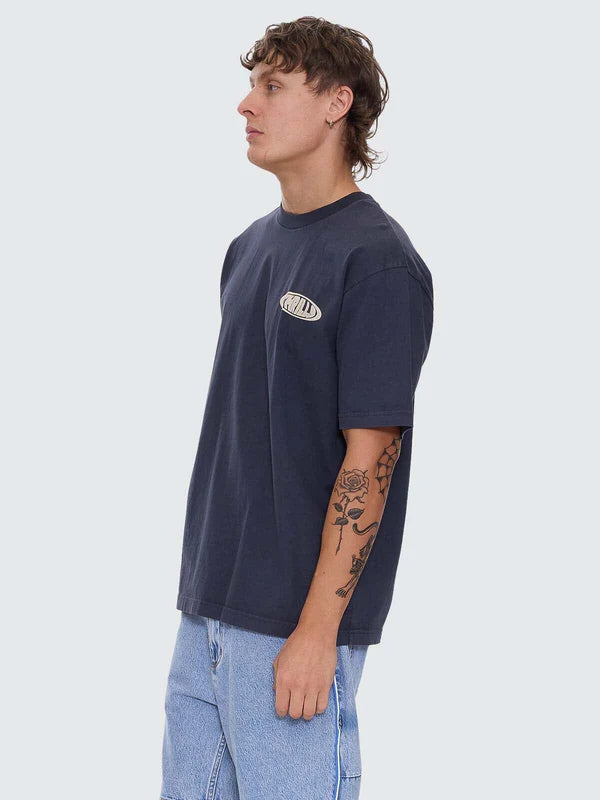 Thrills Shadowless Oversize Fit Tee-Total Eclipse