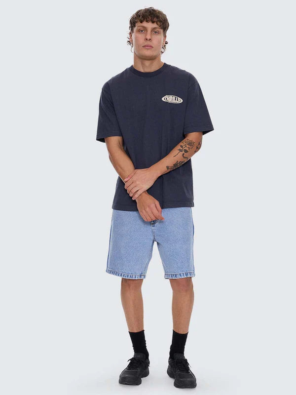 Thrills Shadowless Oversize Fit Tee-Total Eclipse