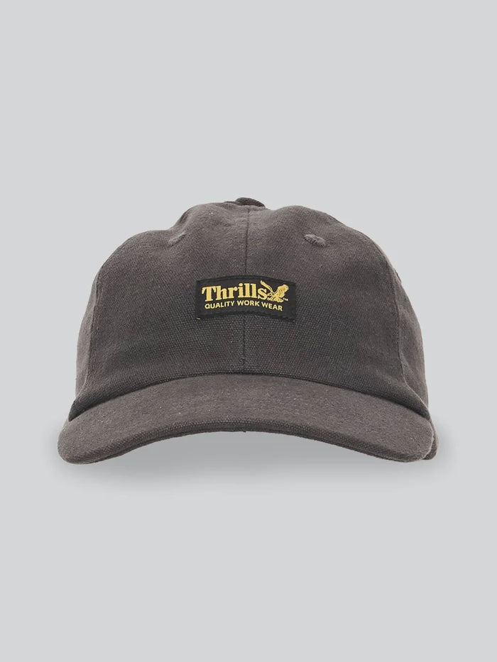 Thrills Union 6 Panel Cap-Dark Charcoal