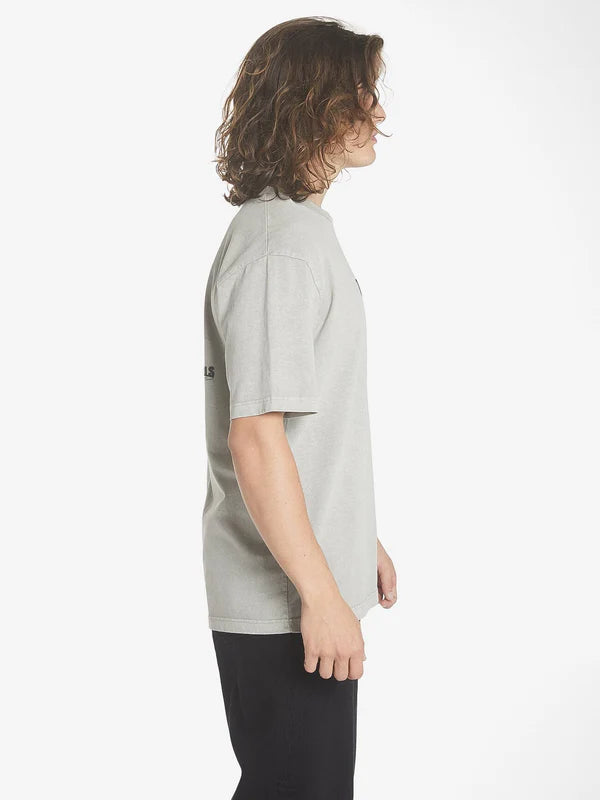 Thrills Shelter Reality Oversize Fit Tee - Fog