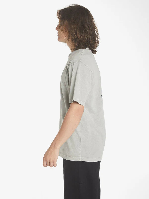 Thrills Shelter Reality Oversize Fit Tee - Fog