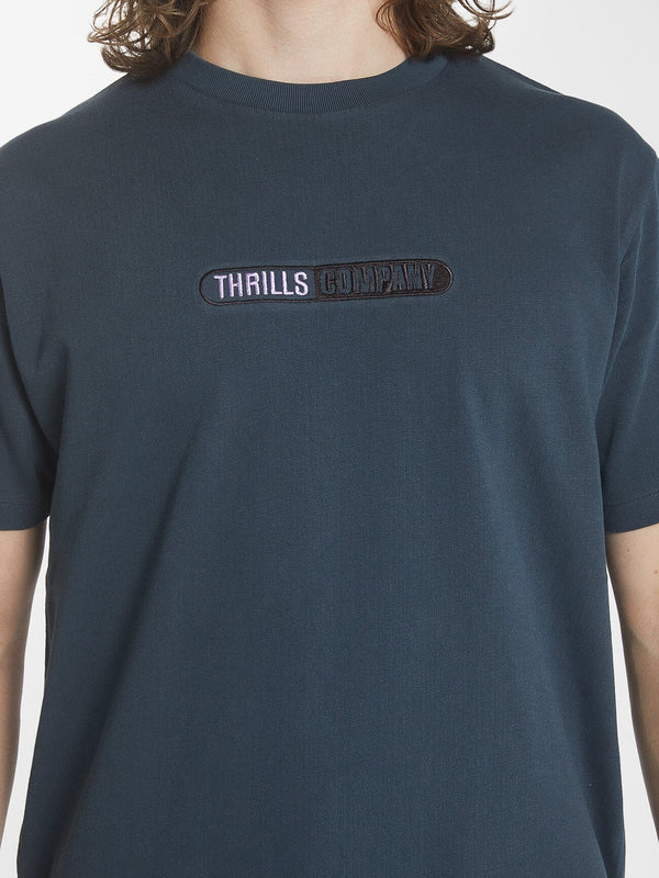 Thrills Love From Above Merch Fit Tee- Petrol