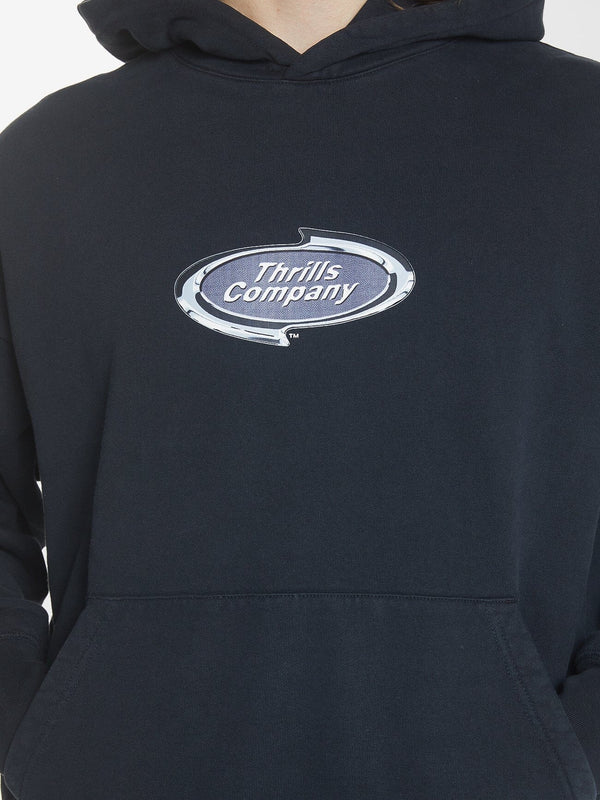 Thrills Throttle Slouch Pull On Hood - Twilight Black