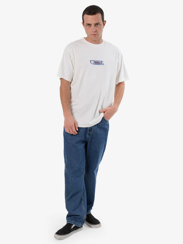 Thrills Starpower Merch Fit Tee - Dirty White