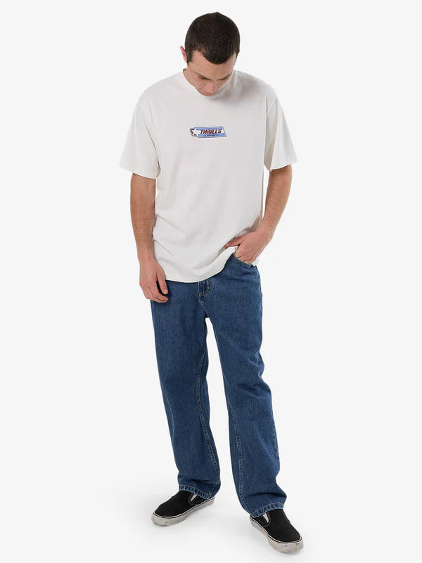 Thrills Starpower Merch Fit Tee - Dirty White