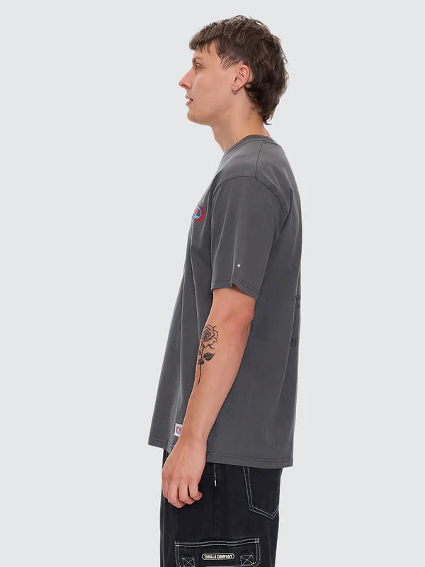 Thrills Beginning Anarchy Oversize Fit Tee - Merch Black
