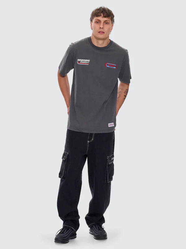 Thrills Beginning Anarchy Oversize Fit Tee - Merch Black
