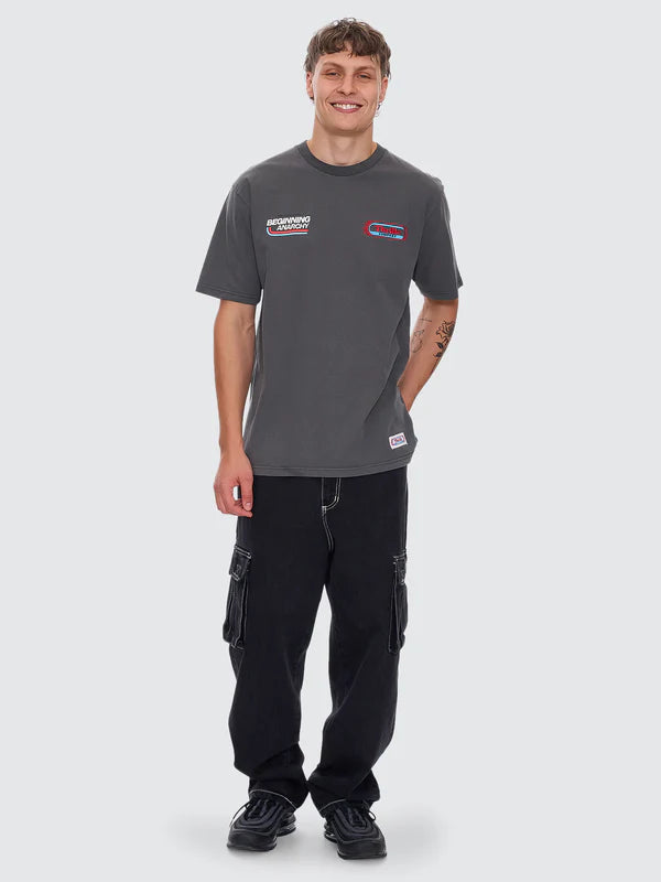 Thrills Beginning Anarchy Oversize Fit Tee - Merch Black