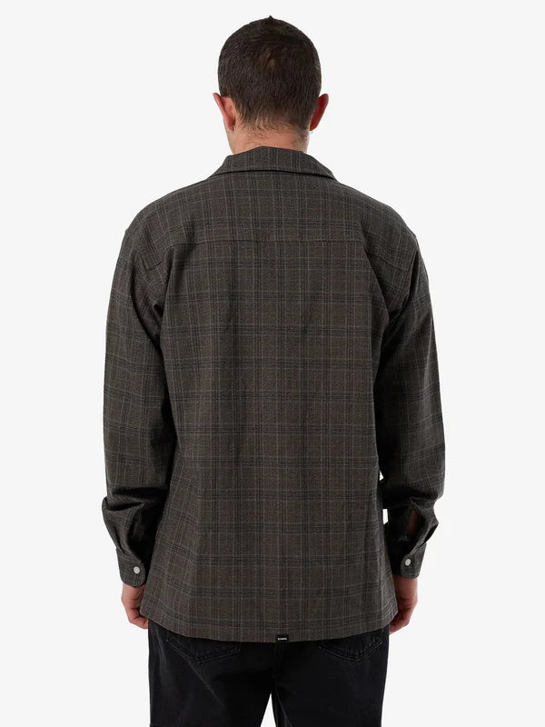 Thrills Jacob Long Sleeve Zip Jacket - Black