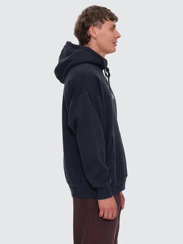 Thrills Strength & Glory Slouch Pull On Hood - Twilight Black