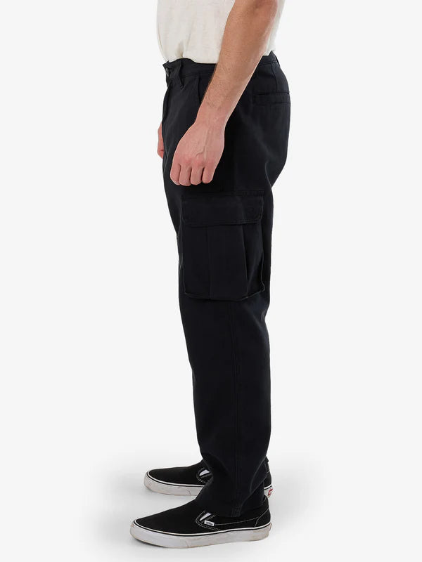 Thrills Slacker Union Cargo Pant - Washed Black