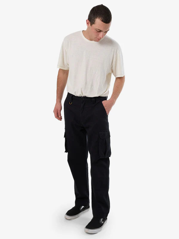 Thrills Slacker Union Cargo Pant - Washed Black