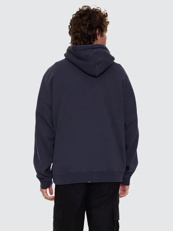 Thrills Risen Slouch Pull On Hood - Total Eclipse