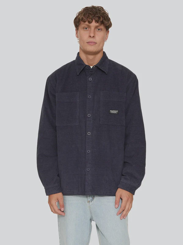 Thrills Connected Overshirt - Total Eclipse