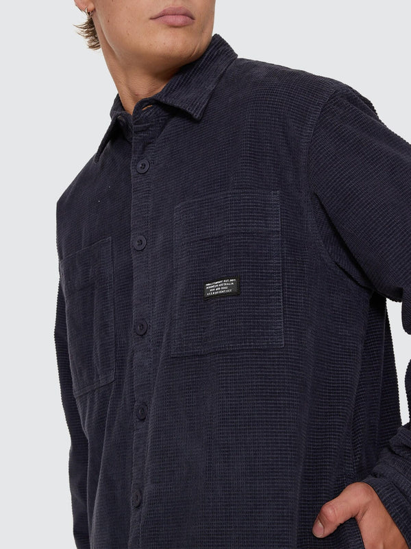 Thrills Connected Overshirt - Total Eclipse