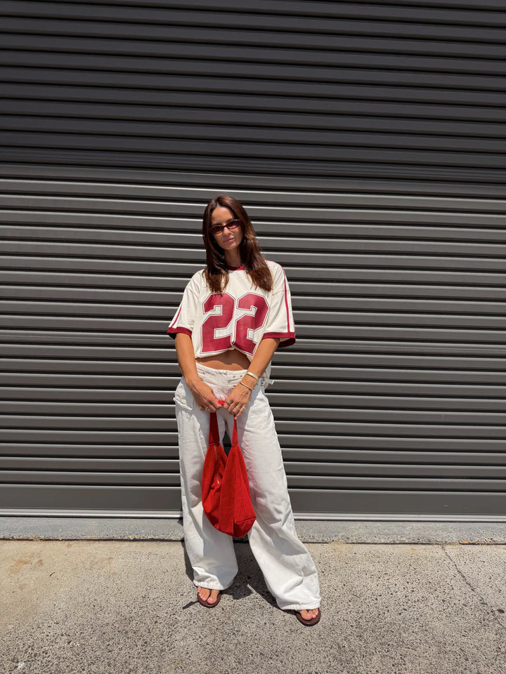 SŚAINT Twenty Two Tee - Cherry