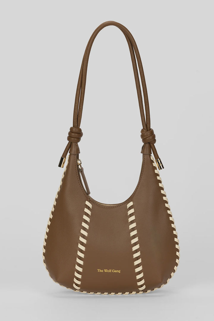 The Wolf Gang Jean Shoulder Bag- Cocoa