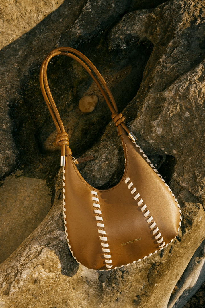 The Wolf Gang Jean Shoulder Bag- Cocoa