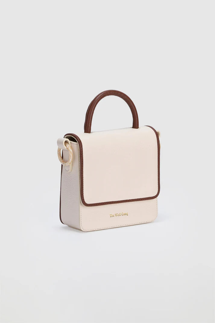 The Wolf Gang Layla Mini Box Bag - Ivory