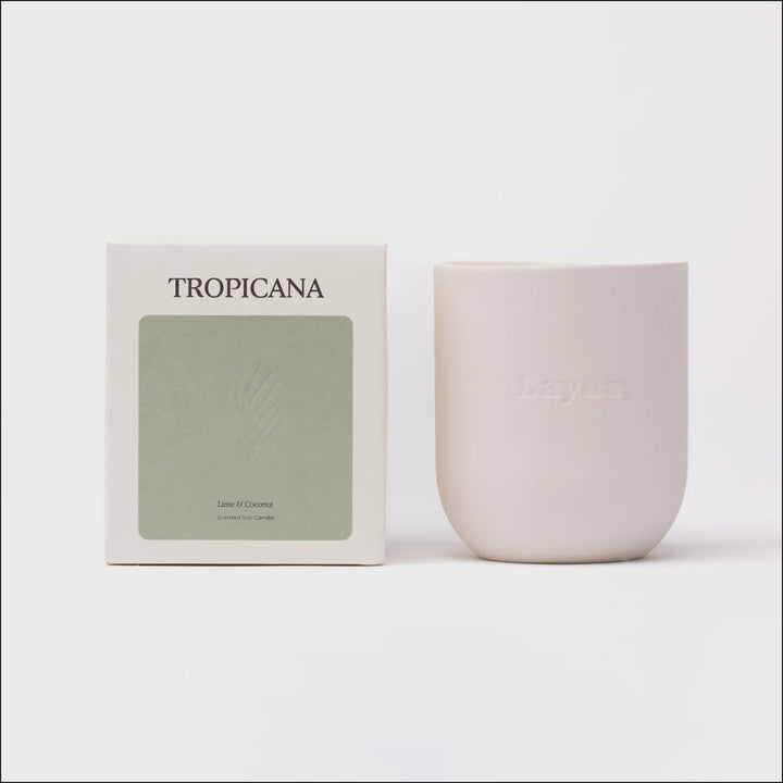 Layday Tropicana Candle - Lime & Coconut